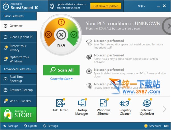 auslogics boostspeed下载