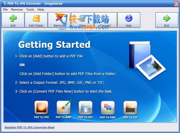 PDF To JPG Converter