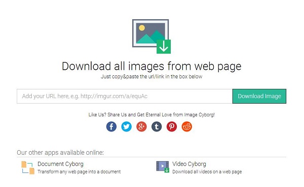一键下载网页图片工具