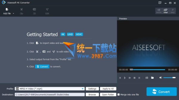 Aiseesoft 4K Converter破解版