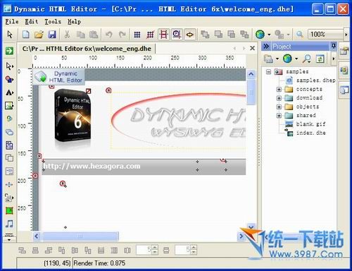 动态网页制作(Dynamic HTML Editor) v6.8.19 多国语言版