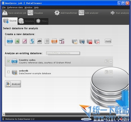 数据库分析(DataCleaner) 2.5.1绿色版