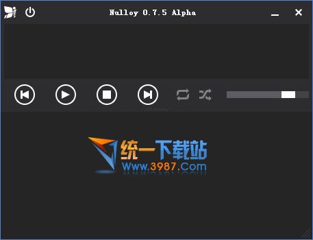 简约音乐播放器
