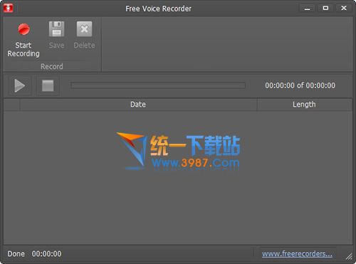 Free Voice Recorder(免费录音软件) v1.0 绿色免费版