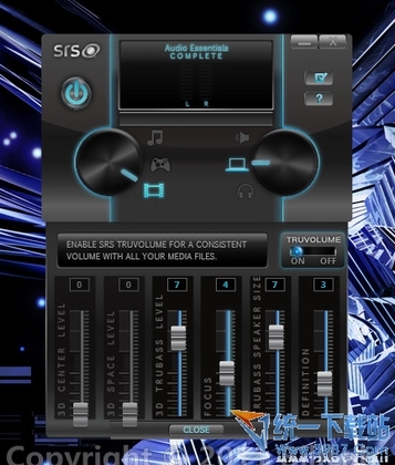srs audio essentials(电脑音效软件)v1.2.3s