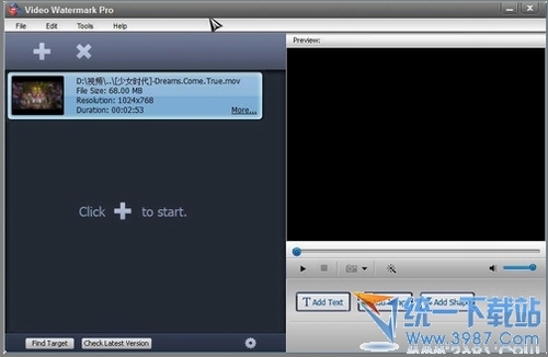 视频水印软件(video watermark pro) 2.4绿色版