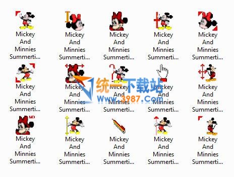 米老鼠可爱鼠标指针