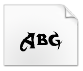 regular字体库 v1.0 官方版