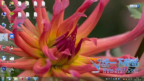 win7/win8官方主题：花园一瞥3电脑主题