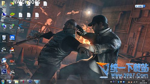 win7主题下载：Watch Dogs游戏主题