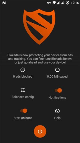 Blokada app