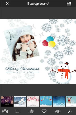 Christmas拼贴app