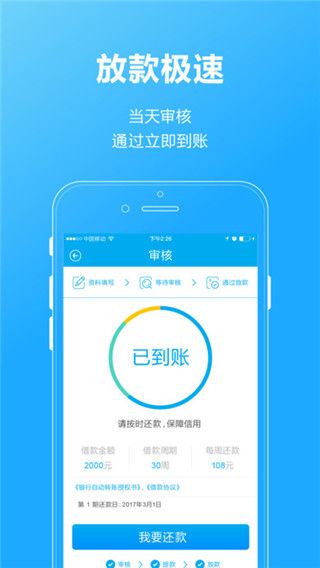 几千块借贷平台