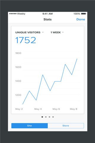 Weebly iOS版
